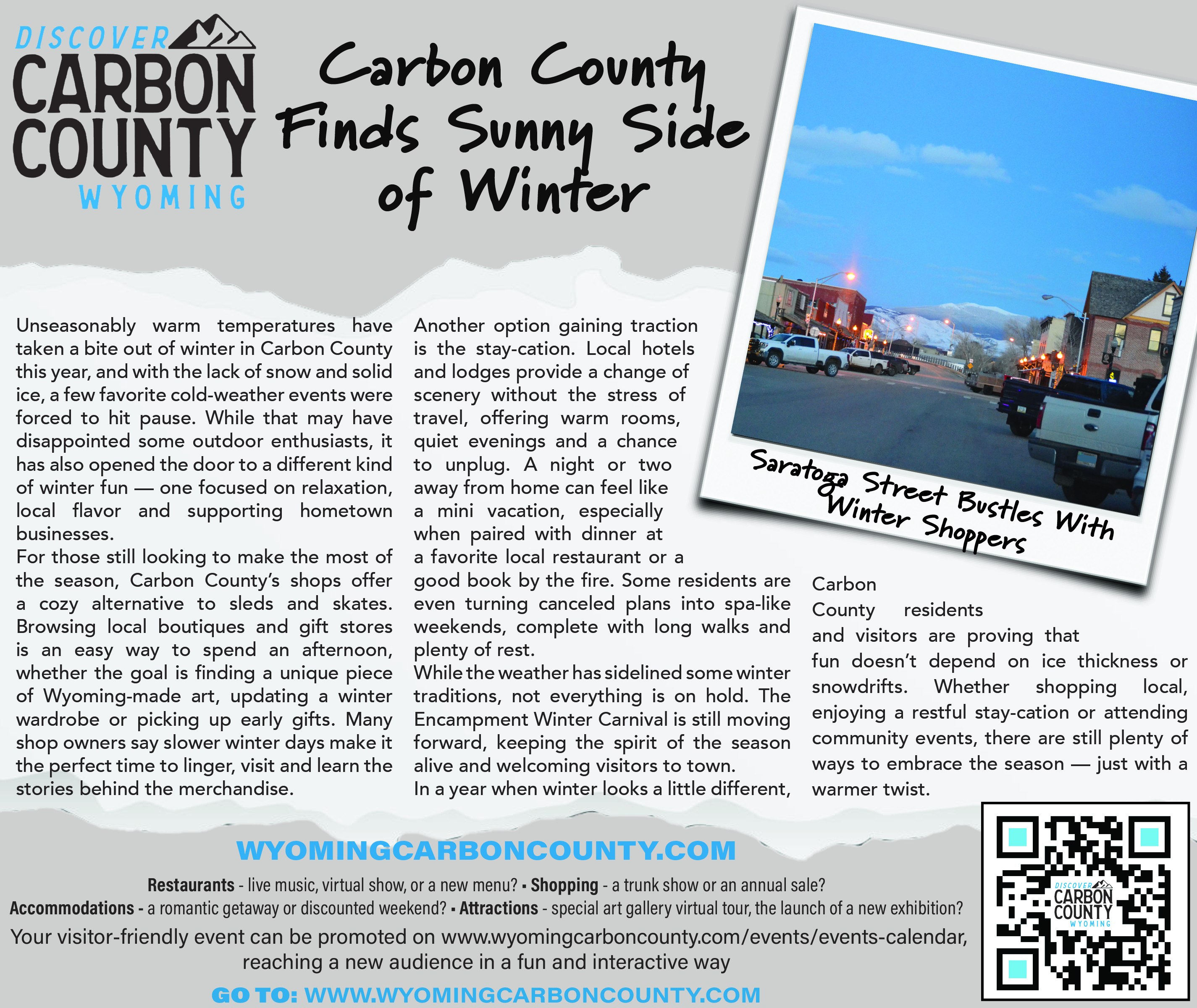 Carbon County Comet - Staff Photo - Create Article