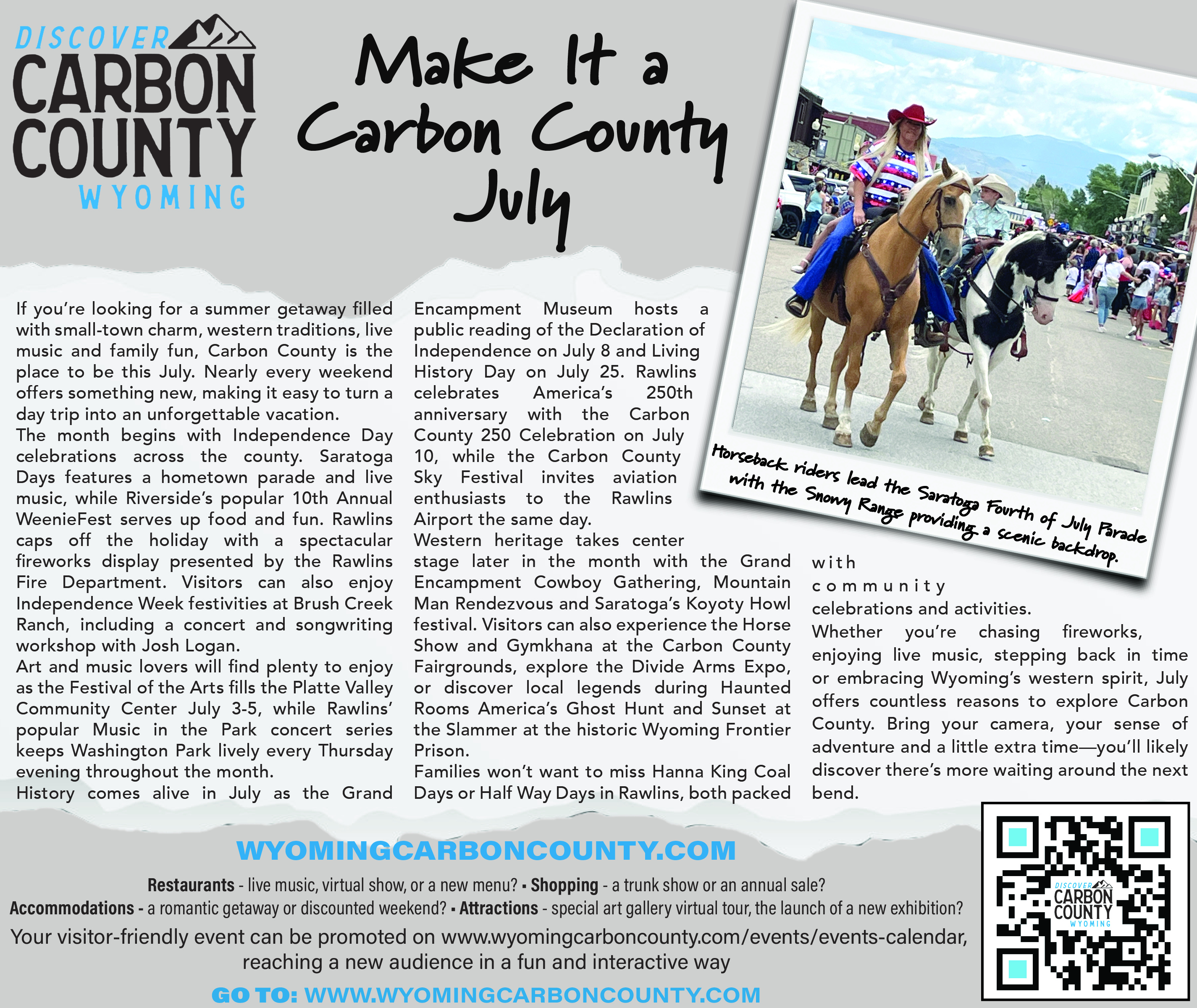 Carbon County Comet - Staff Photo - Create Article