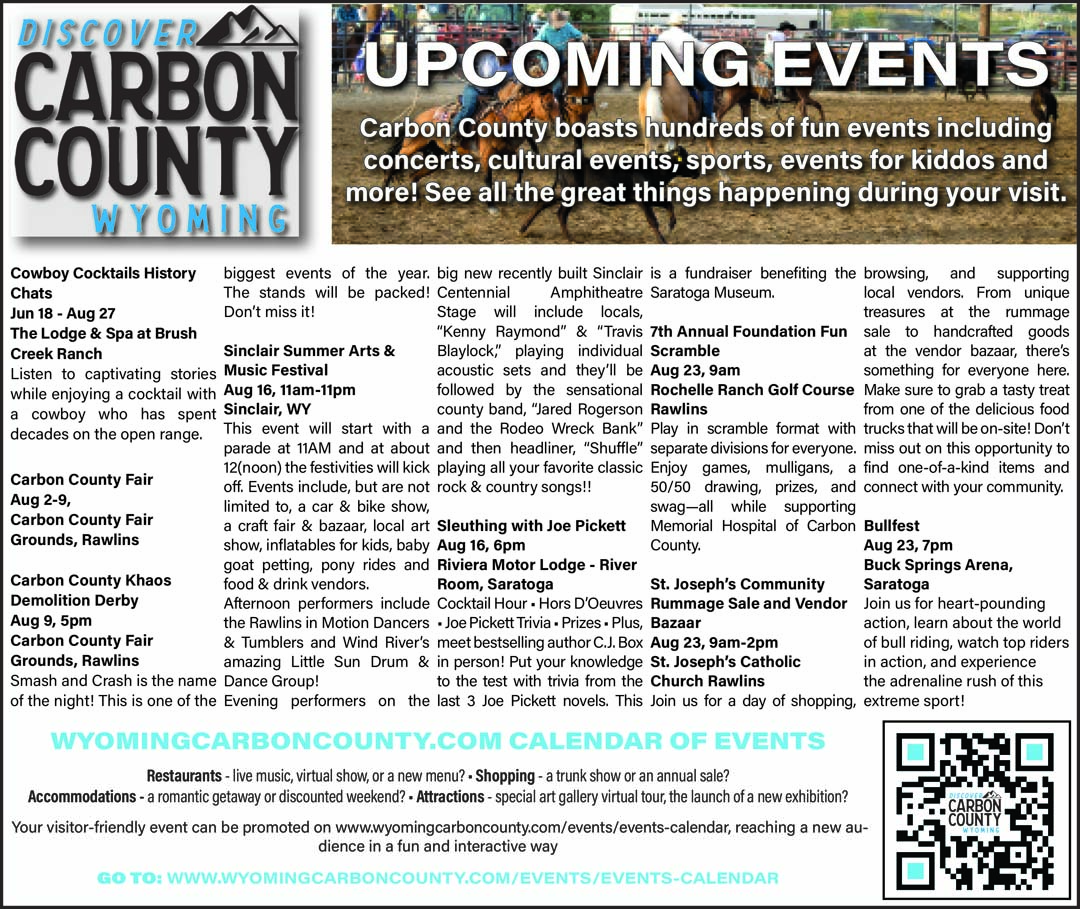 Carbon County Comet - Staff Photo - Create Article