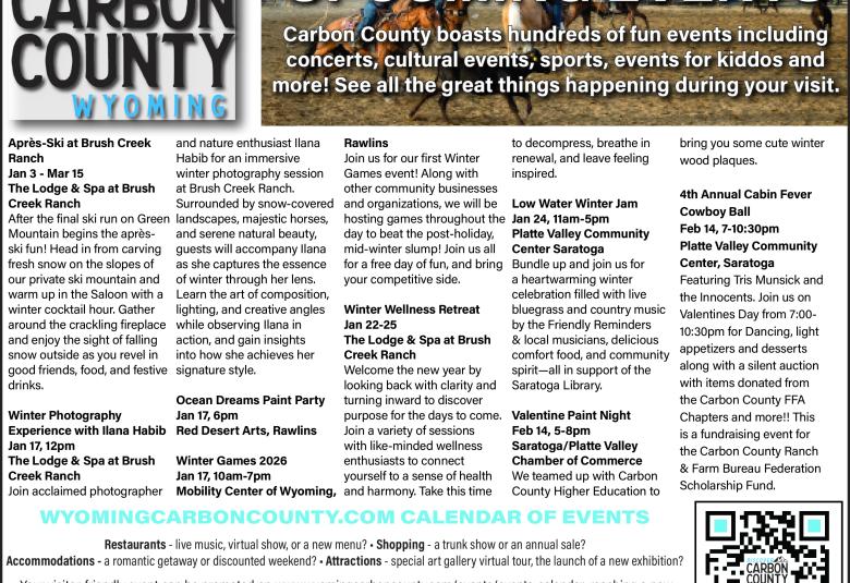 Carbon County Comet - Staff Photo - Create Article