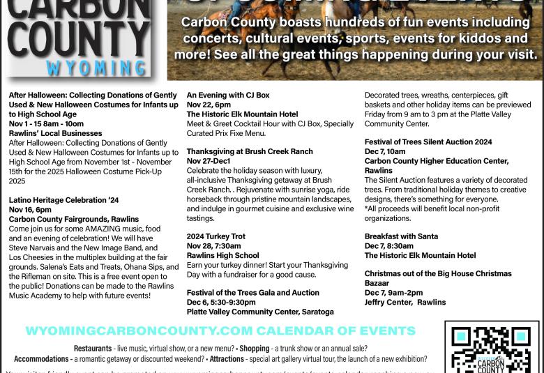 Carbon County Comet - Staff Photo - Create Article