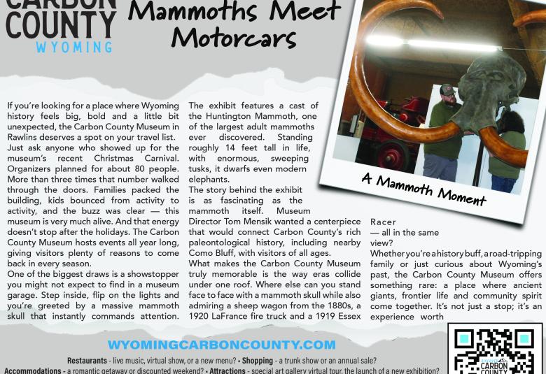 Carbon County Comet - Staff Photo - Create Article