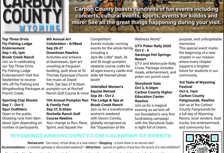 Carbon County Comet - Staff Photo - Create Article